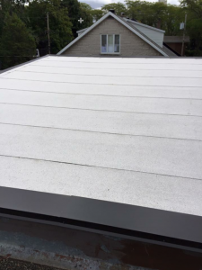 Toit élastomère en gris clair